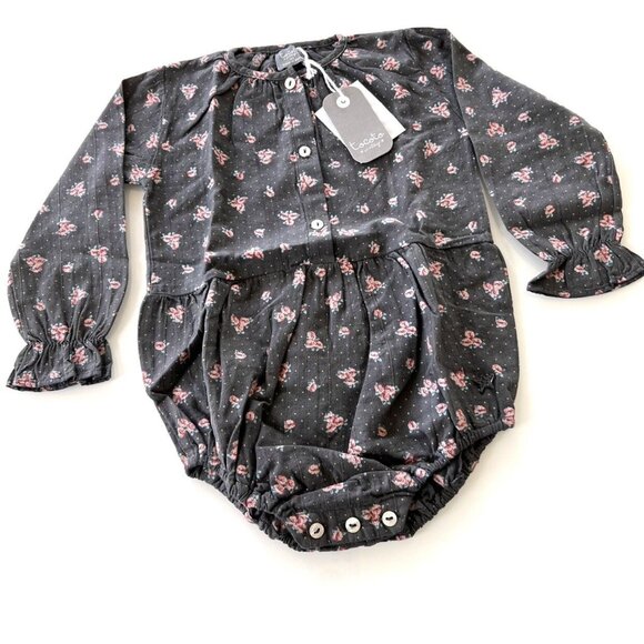 🆕NWT Tocoto Vintage Floral Romper